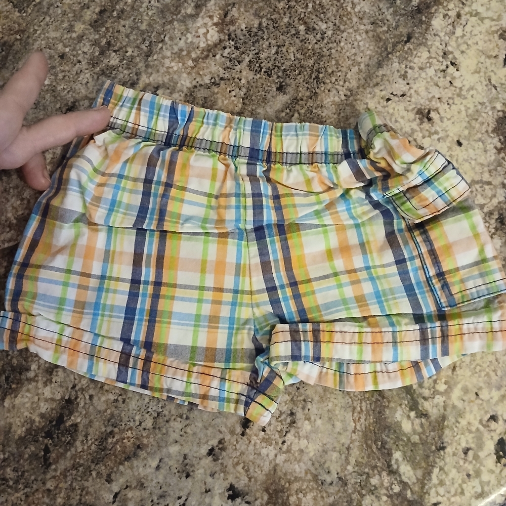 Colorful Plaid Shorts
